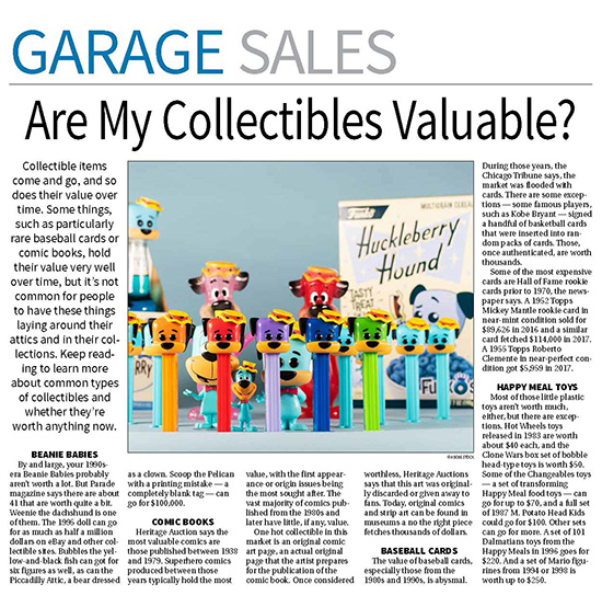 Garage Sale Page — October 25, 2021