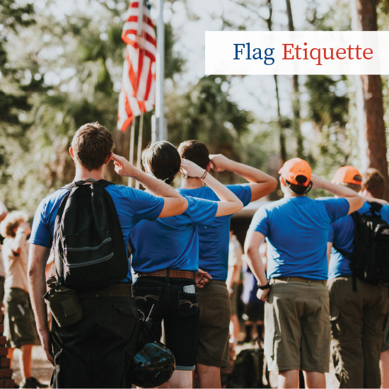 Flag Etiquette 2024