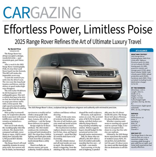 2025 Range Rover | Green Shoot Media
