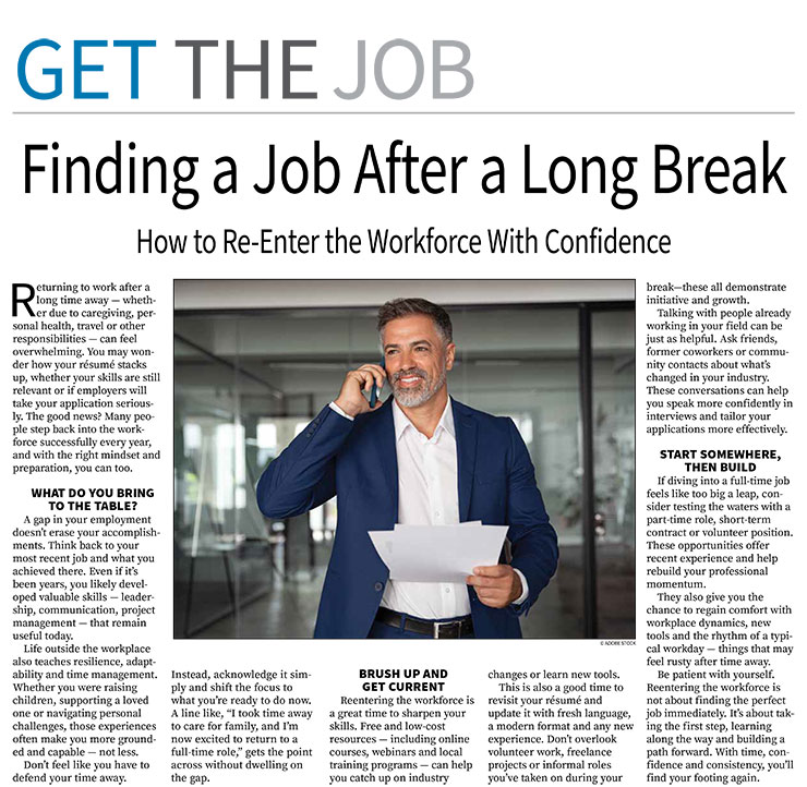 Get the Job Page —  November 17, 2025