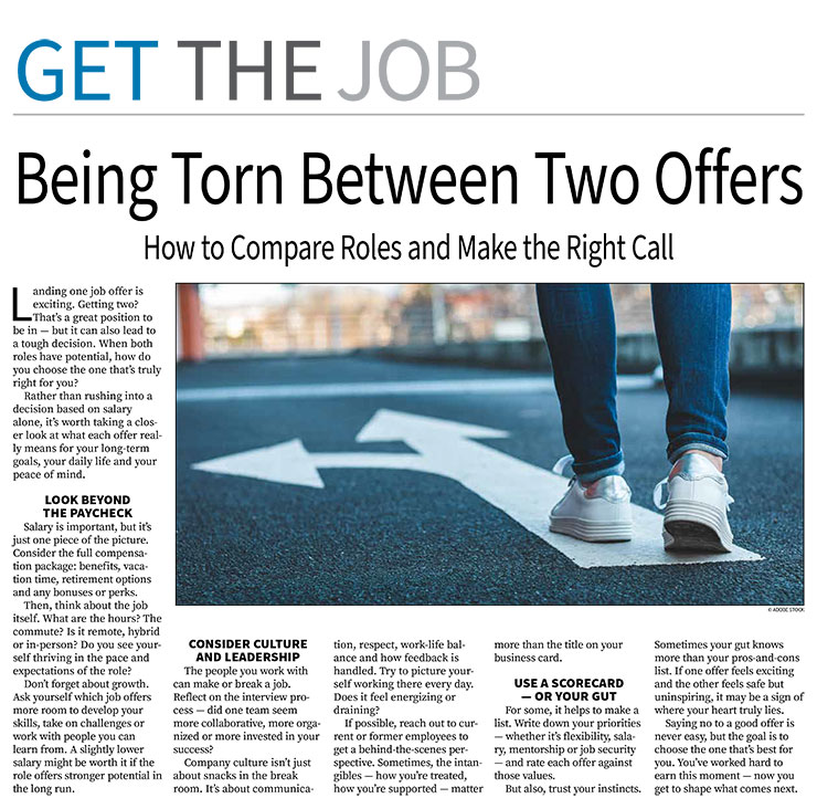Get the Job Page —  December 22, 2025