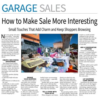 Garage Sale Page — January 19, 2026