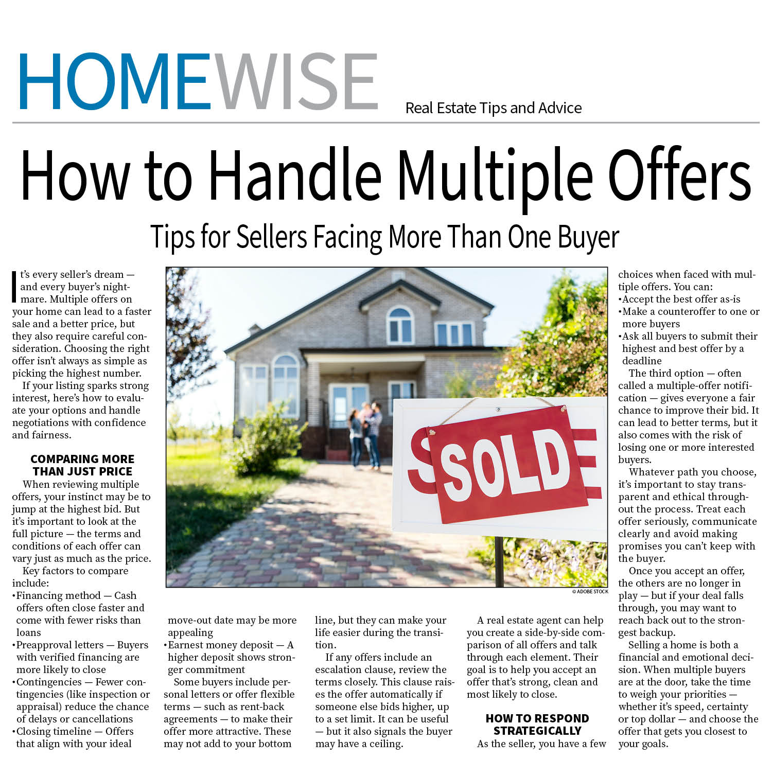 HomeWise Page — January 26, 2026