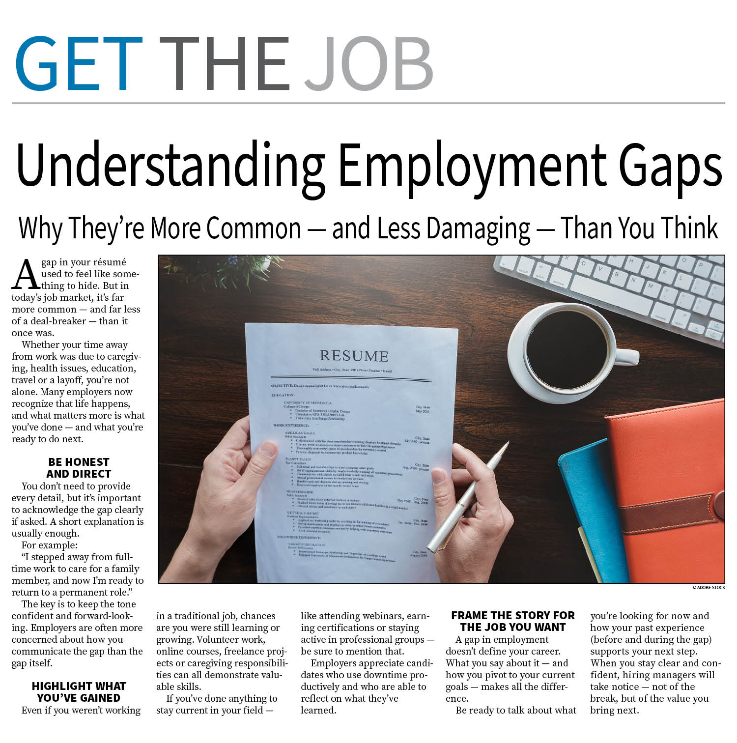 Get the Job Page —  February 2, 2026