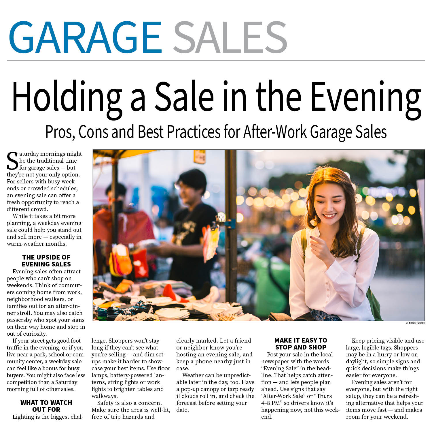 Garage Sale Page — February 23, 2026