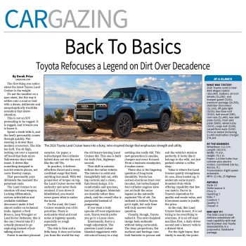 2026 Toyota Land Cruiser