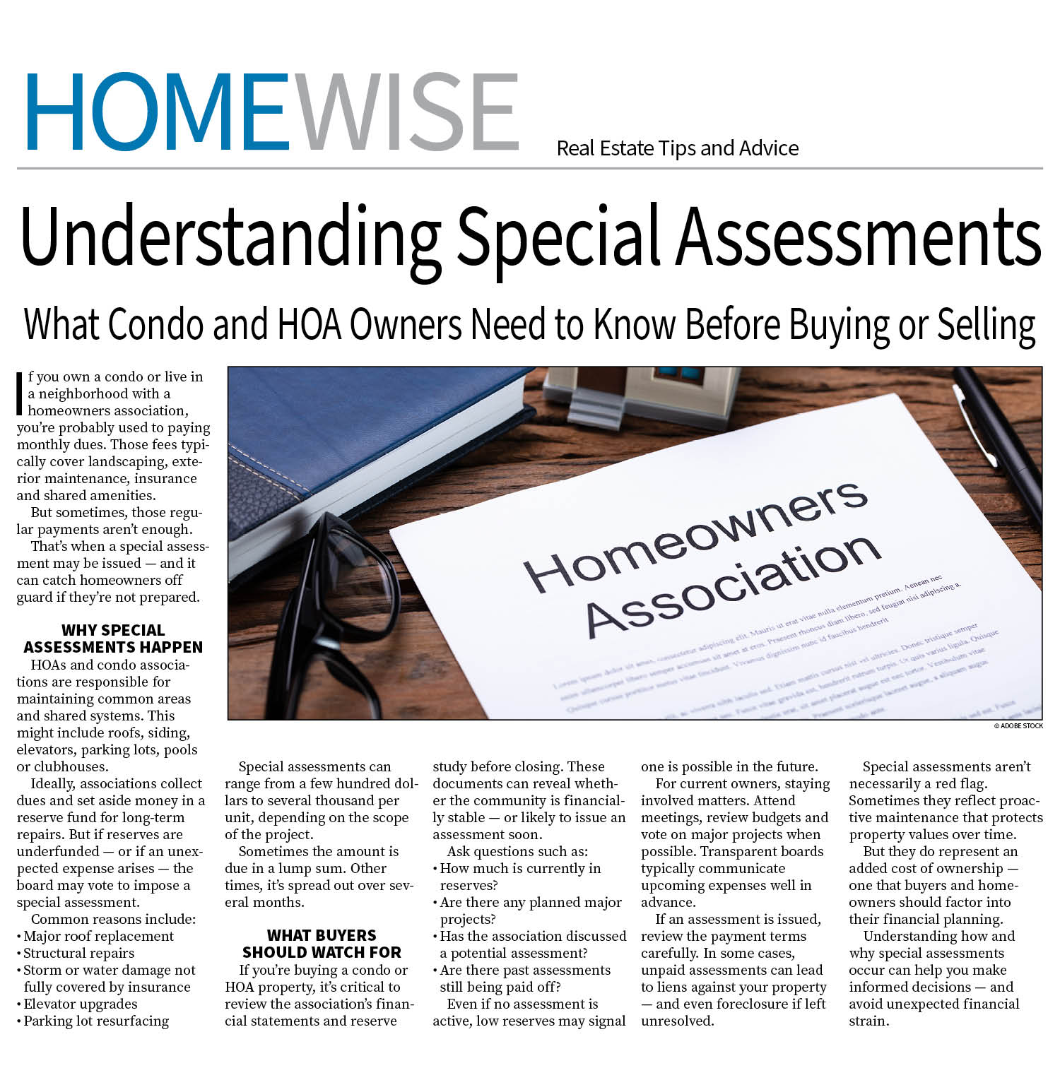 HomeWise Page — March 9, 2026