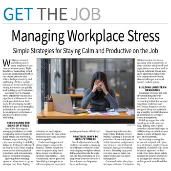 Get the Job Page —  March 9, 2026