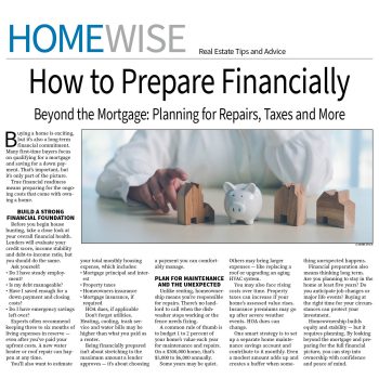 HomeWise Page — March 30, 2026