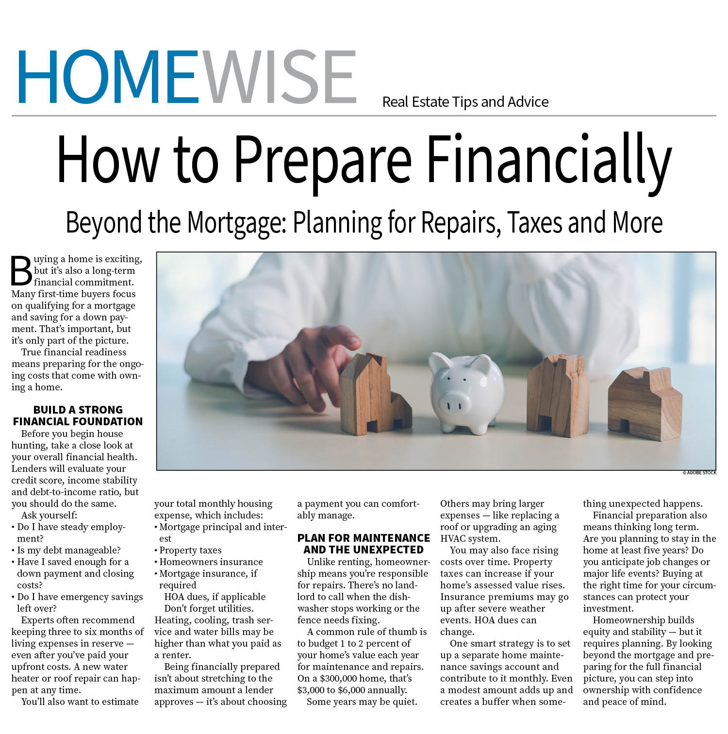 HomeWise Page — March 30, 2026
