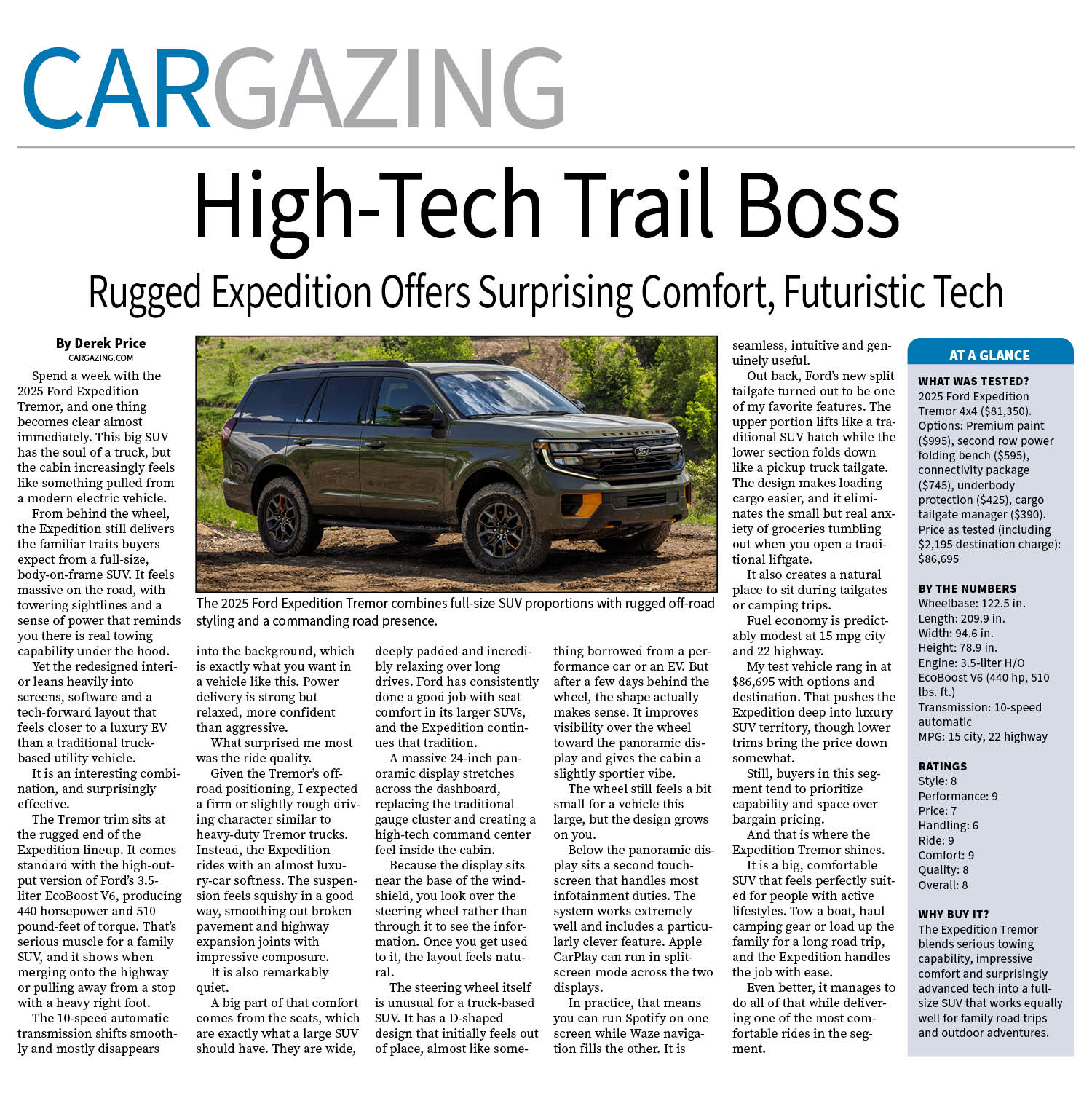 2025 Ford Expedition Tremor