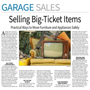 Garage Sale Page — April 6, 2026