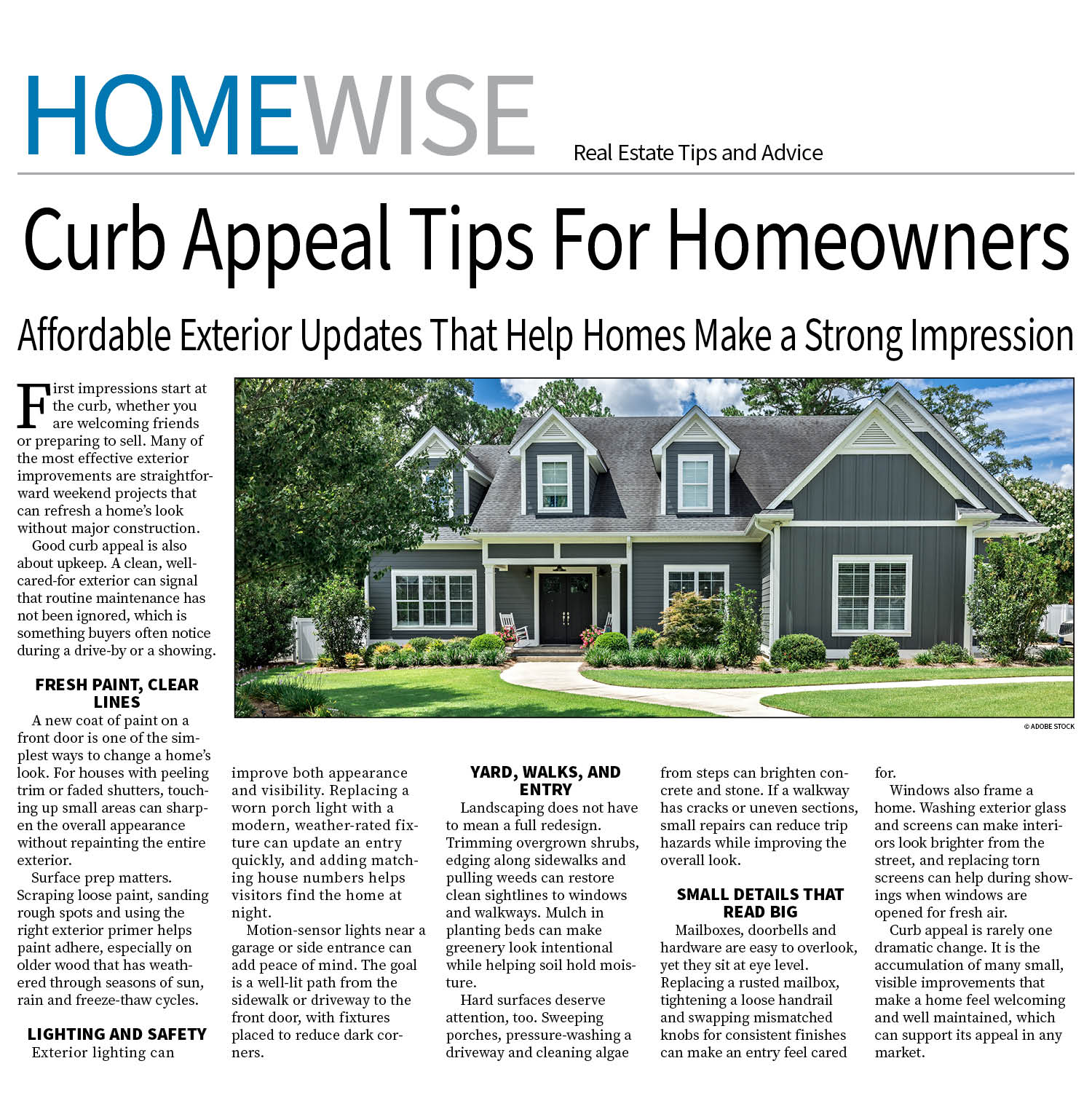 HomeWise Page — April 6, 2026