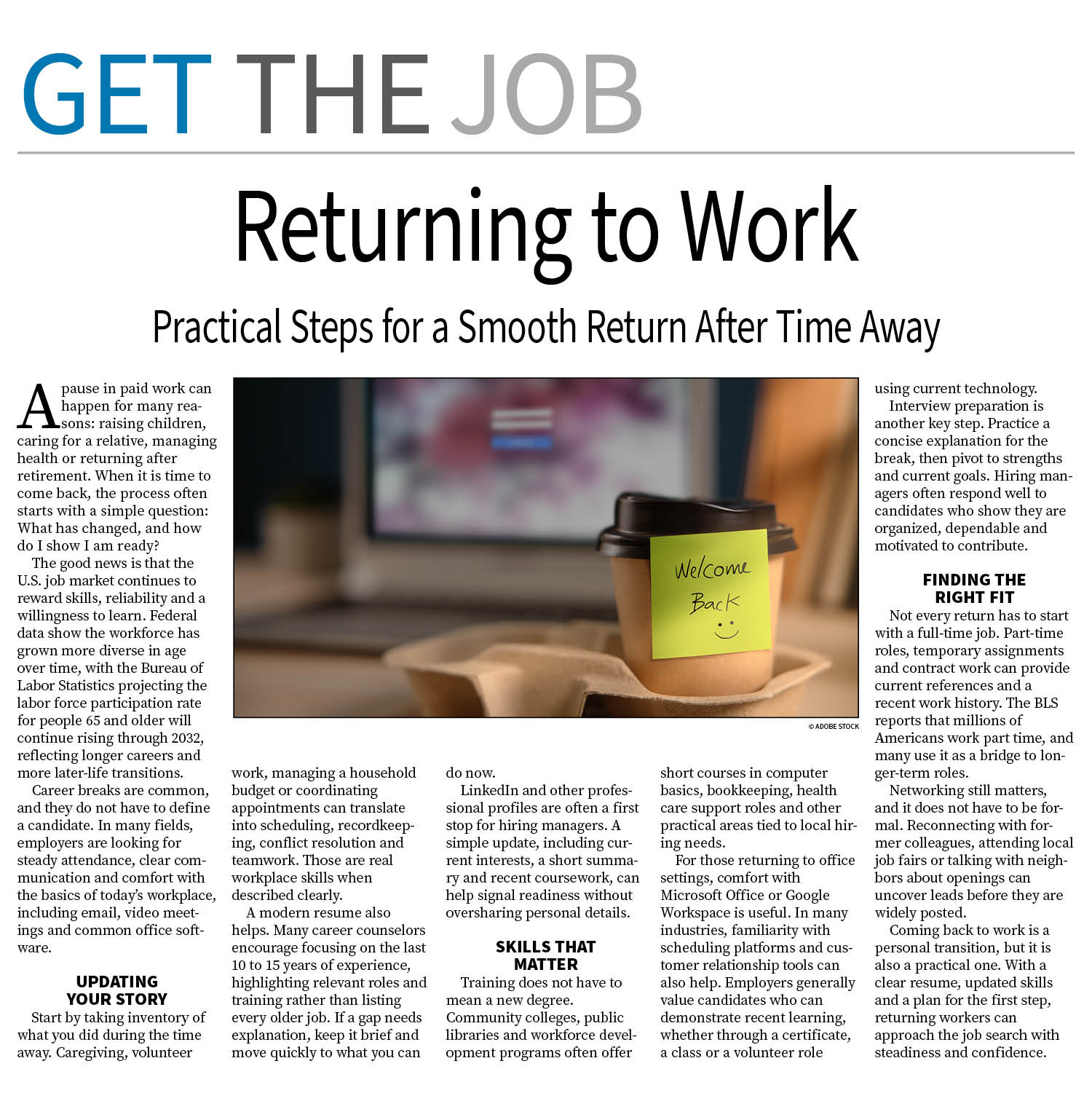 Get the Job Page —  April 6, 2026