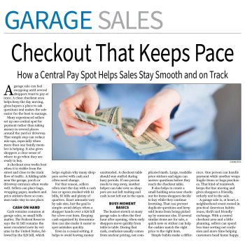 Garage Sale Page — April 20, 2026