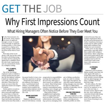 Get the Job Page —  April 20, 2026