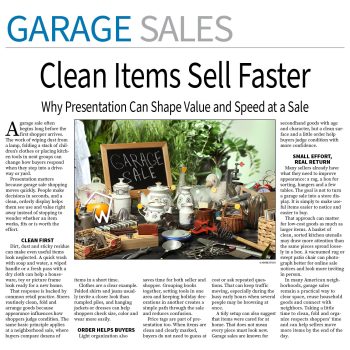 Garage Sale Page — April 27, 2026