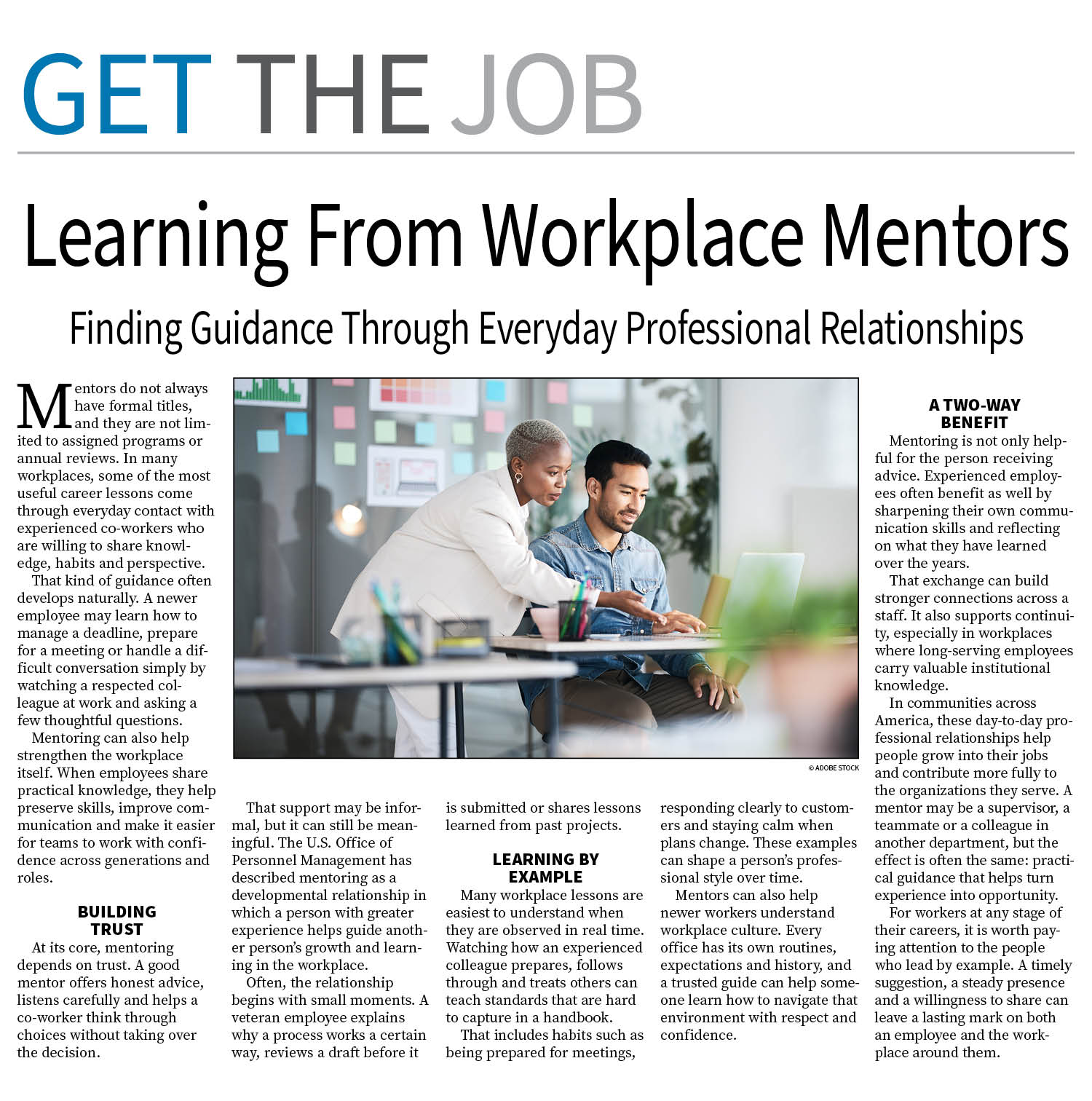 Get the Job Page —  July 6, 2026