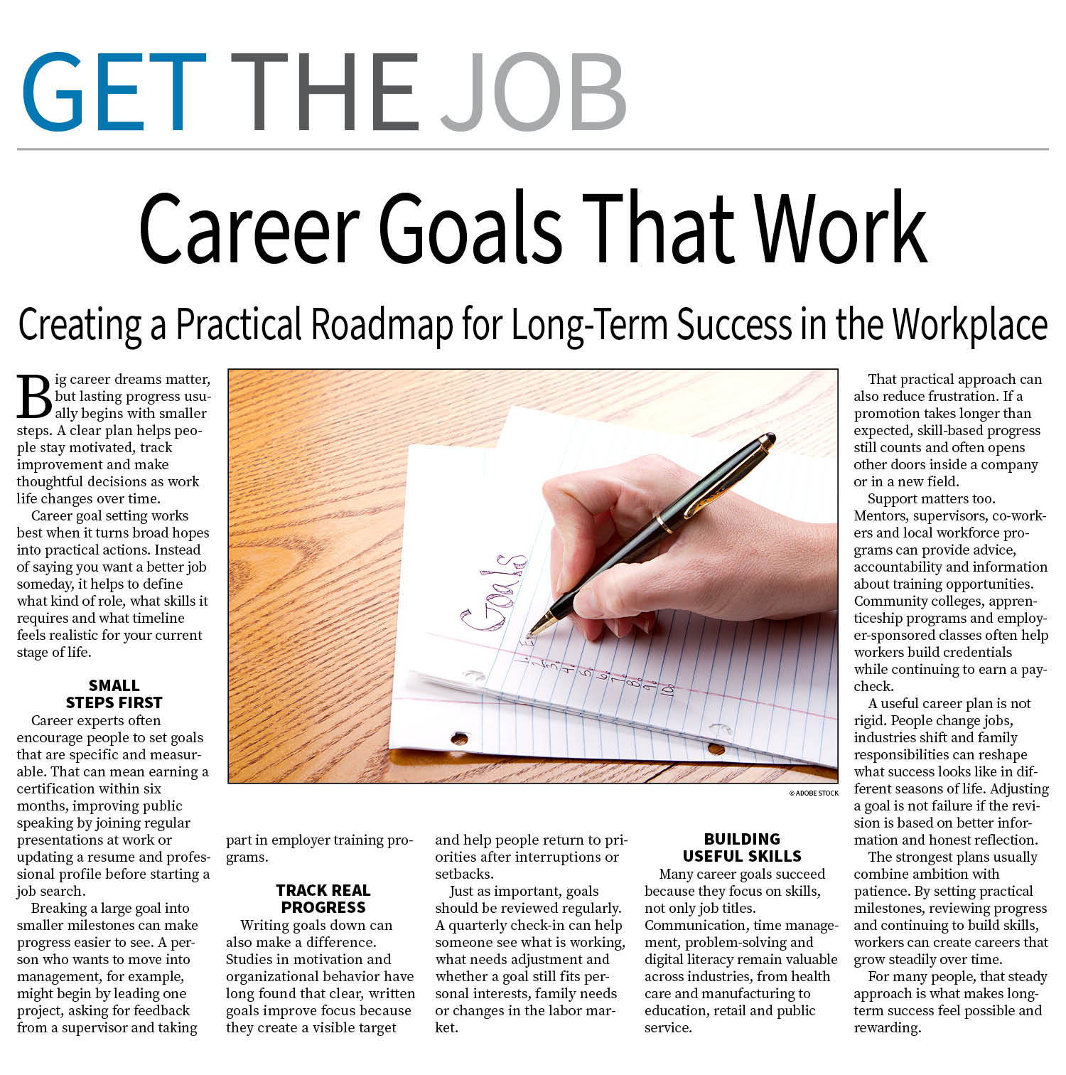 Get the Job Page —  July 20, 2026