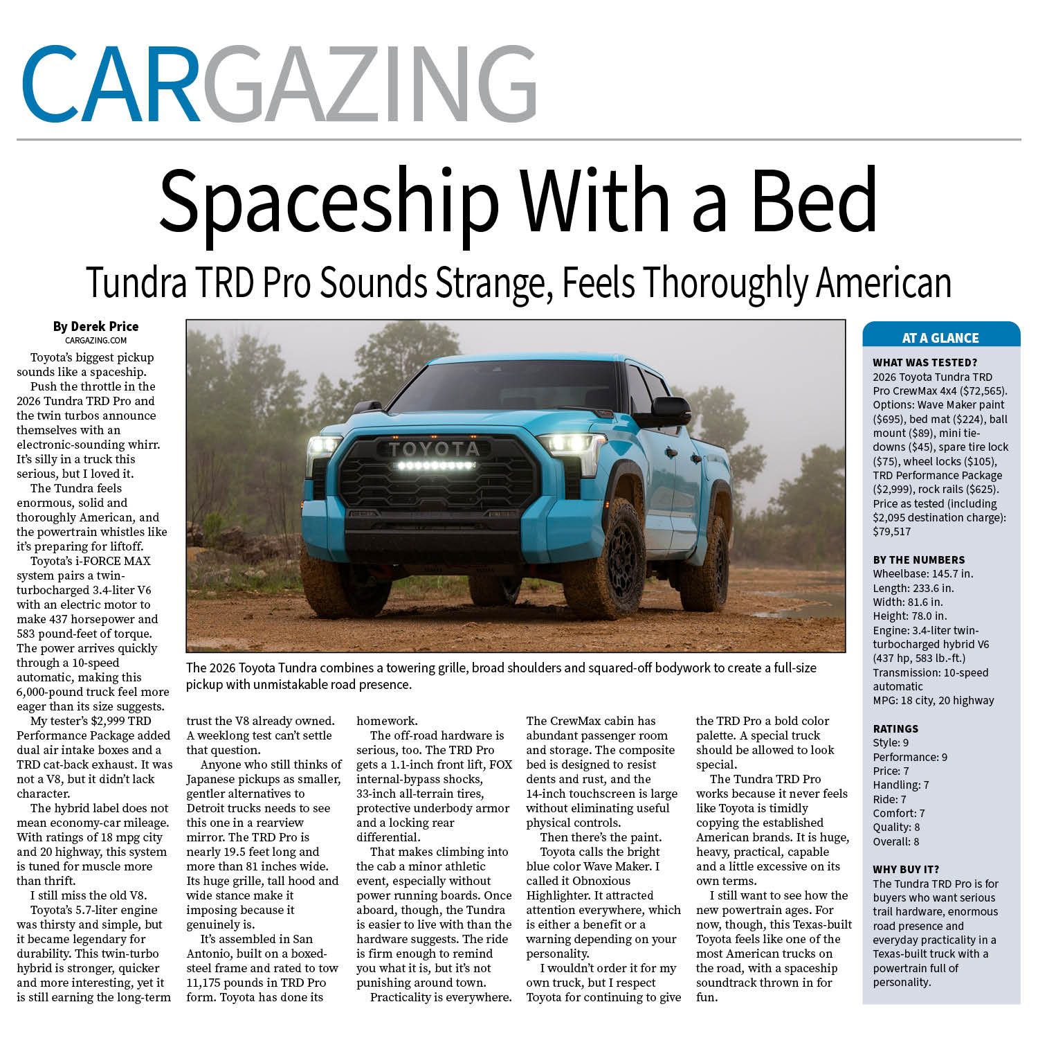 2026 Toyota Tundra