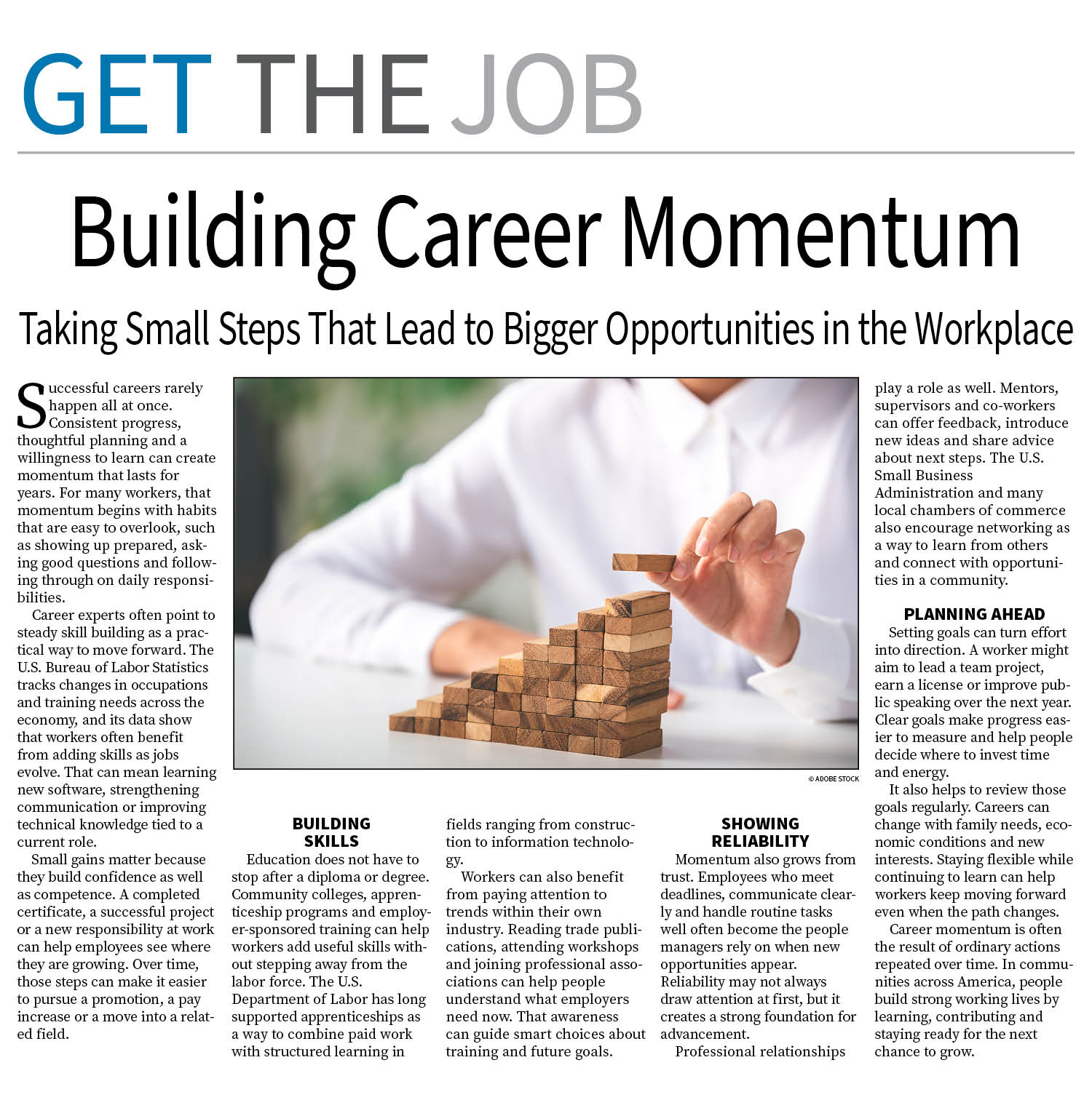 Get the Job Page —  August 3, 2026