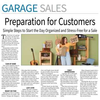 Garage Sale Page — August 10, 2026