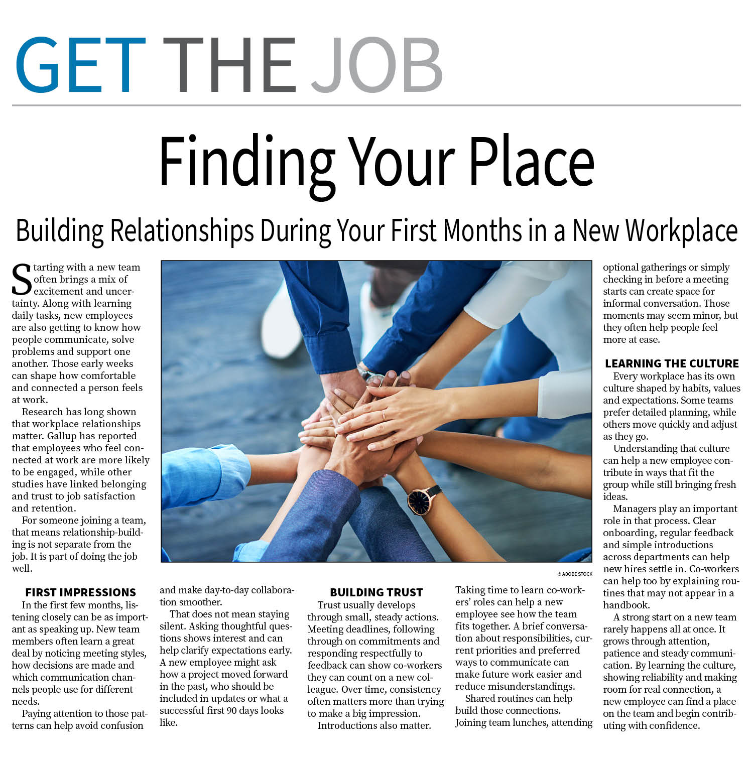 Get the Job Page —  August 17, 2026