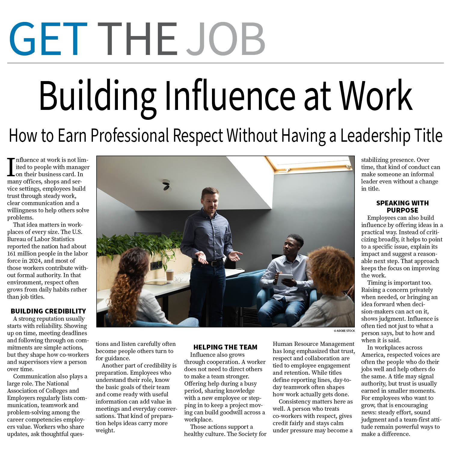 Get the Job Page —  August 31, 2026