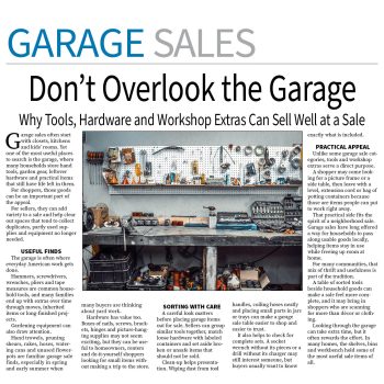 Garage Sale Page — September 7, 2026