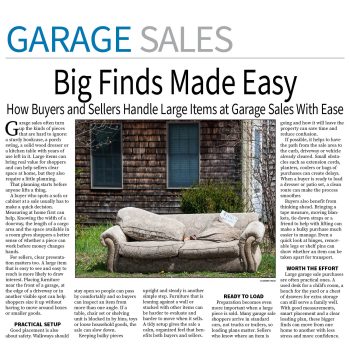 Garage Sale Page — September 14, 2026