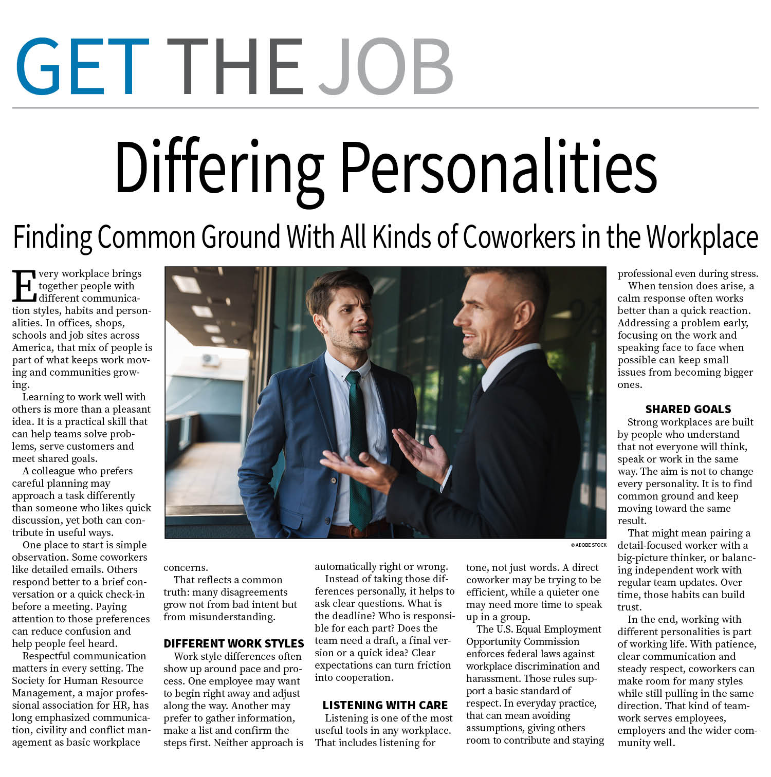 Get the Job Page —  September 28, 2026
