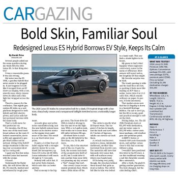2026 Lexus ES