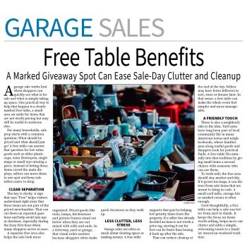 Garage Sale Page — October 5, 2026