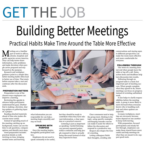 Get the Job Page — October 12, 2026