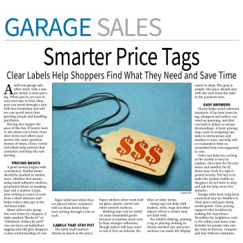 Garage Sale Page — October 19, 2026