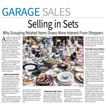 Garage Sale Page — October 26, 2026