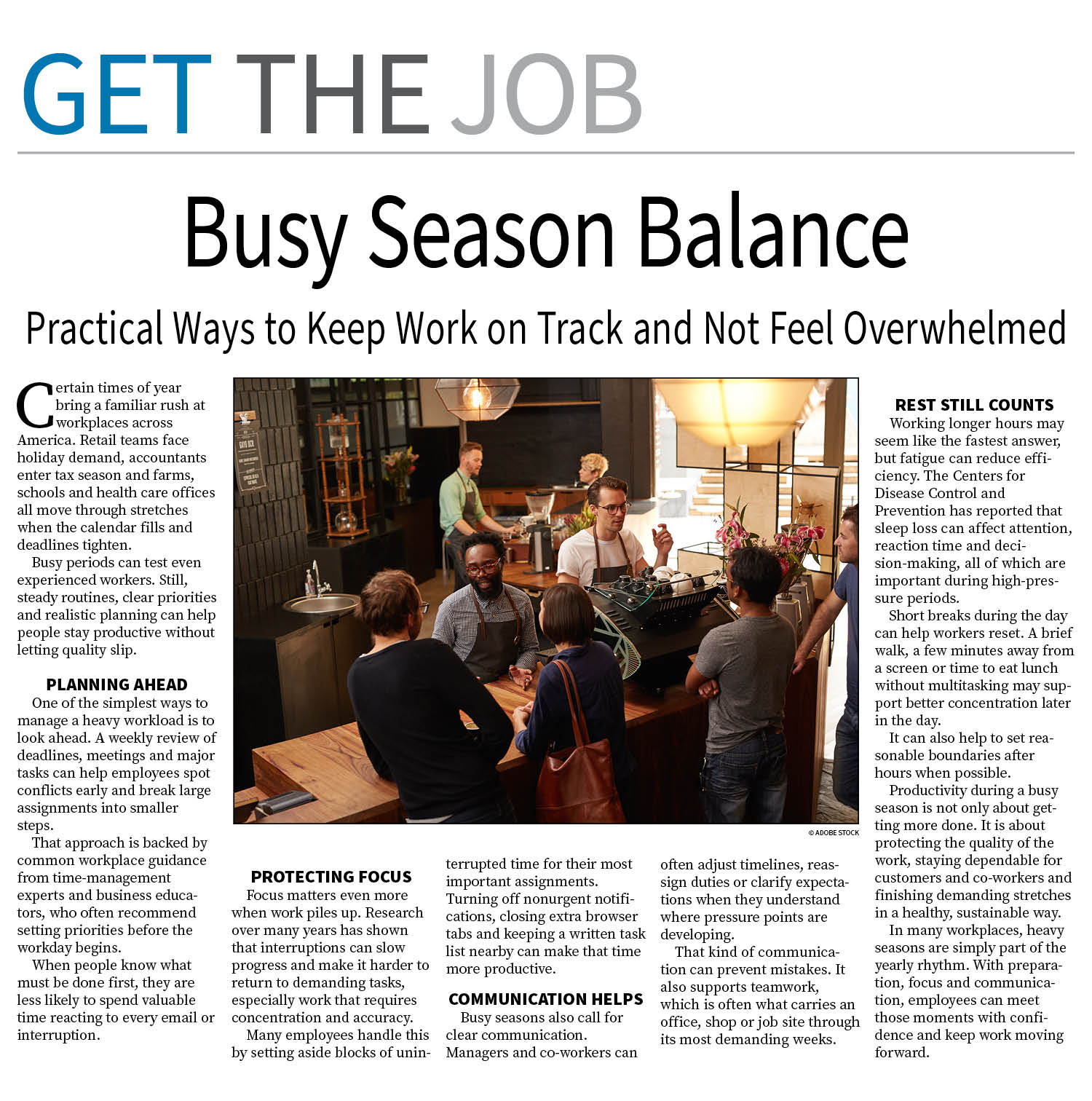 Get the Job Page — October 26, 2026
